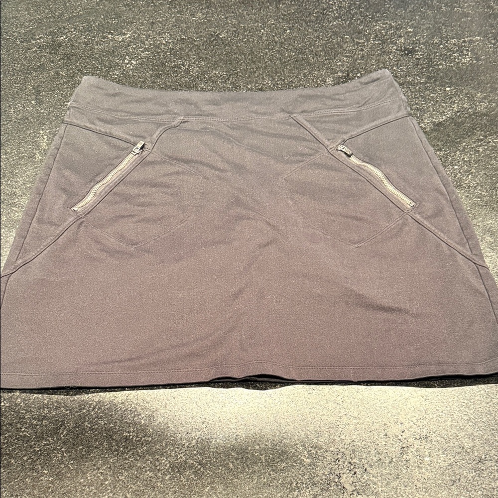 Athleta Black Skort, size XL tall